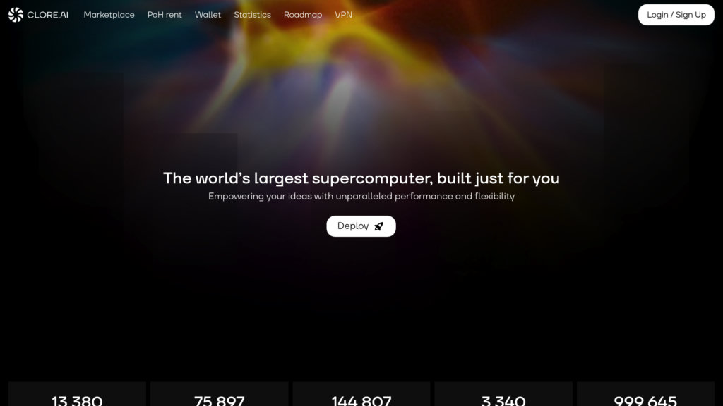 Clore.ai preview