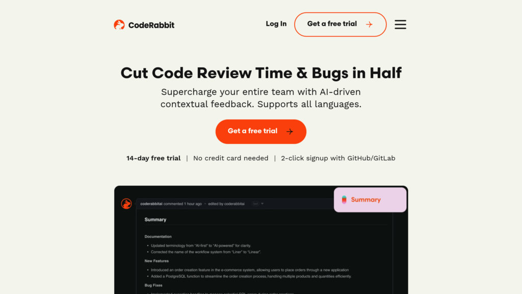CodeRabbit preview