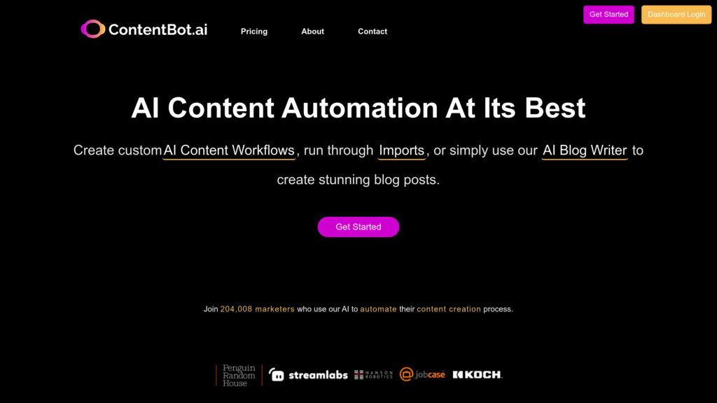 ContentBot.ai preview
