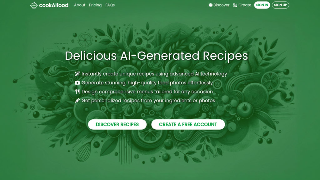 cookAIfood preview