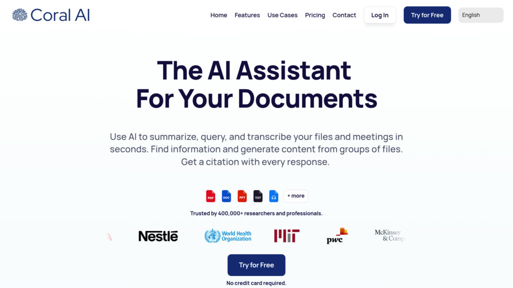 Coral AI preview
