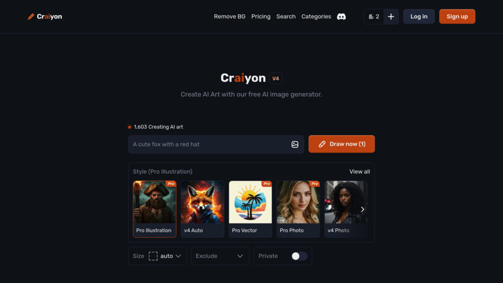Craiyon preview