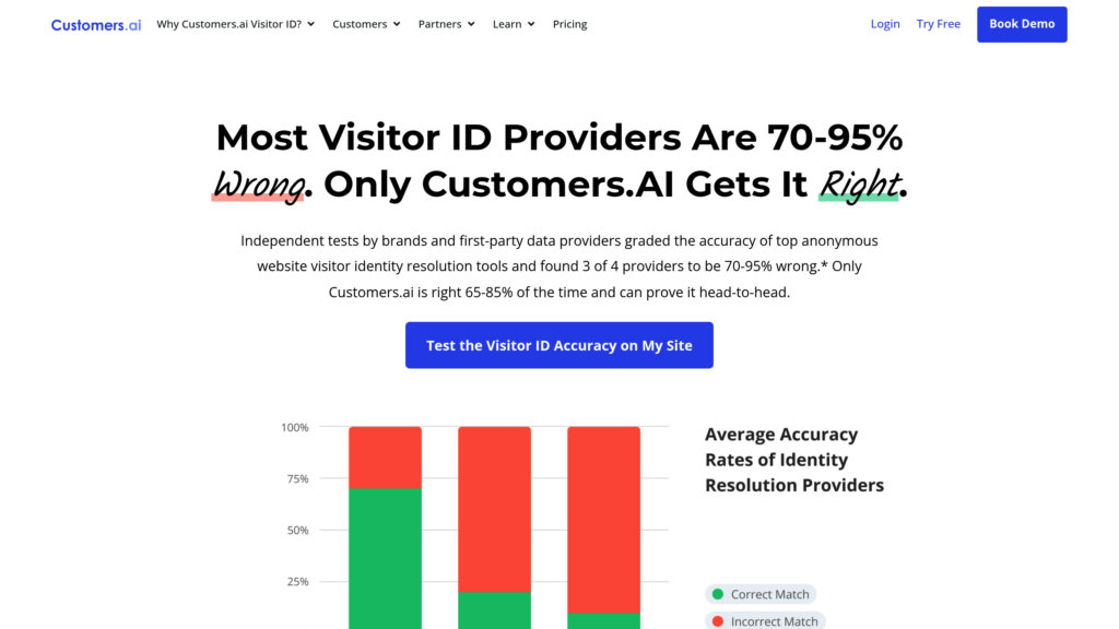 Customers.ai preview