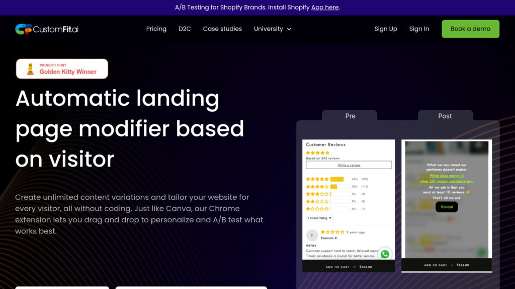 CustomFit.ai preview