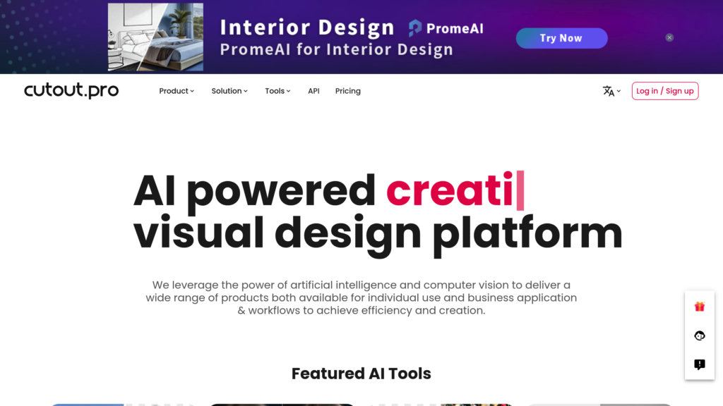 Cutout.Pro preview