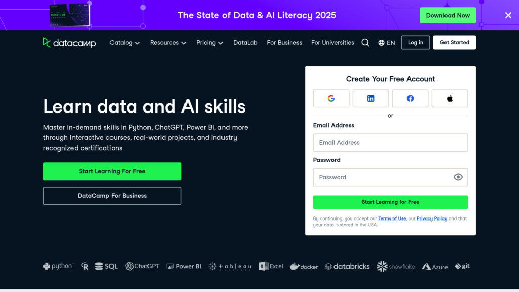 DataCamp preview