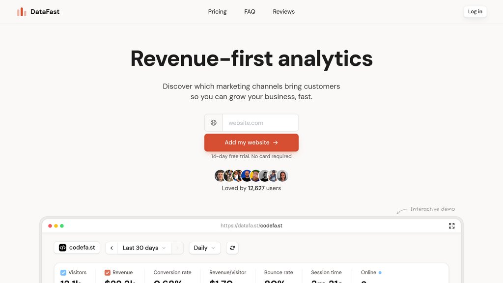 DataFast preview