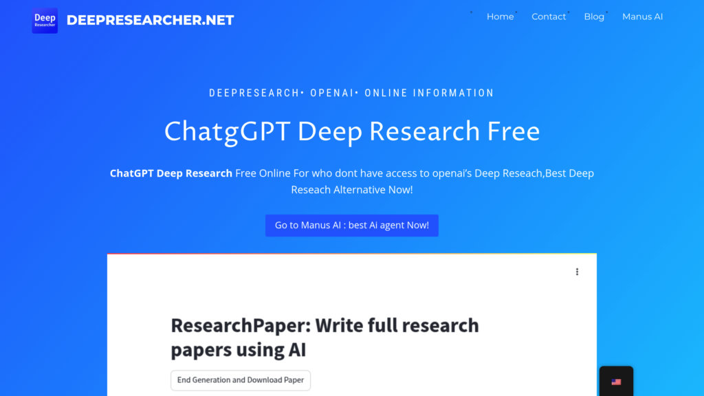 DeepResearch preview