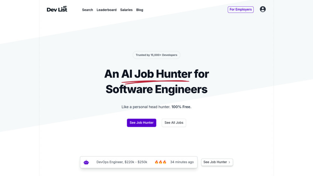DevList preview