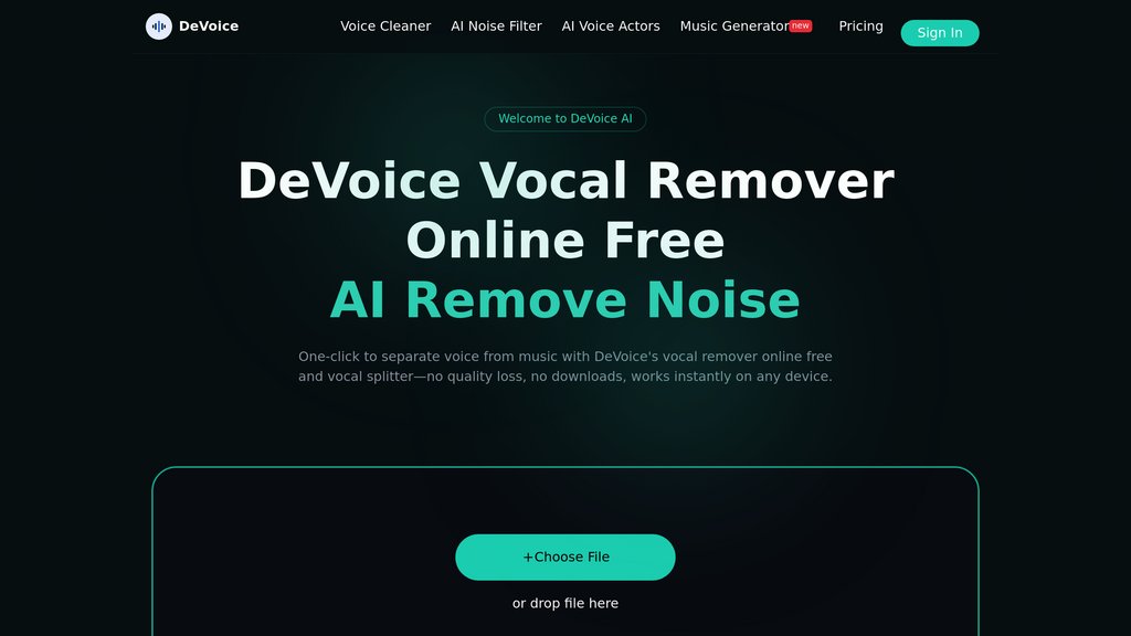 DeVoice preview