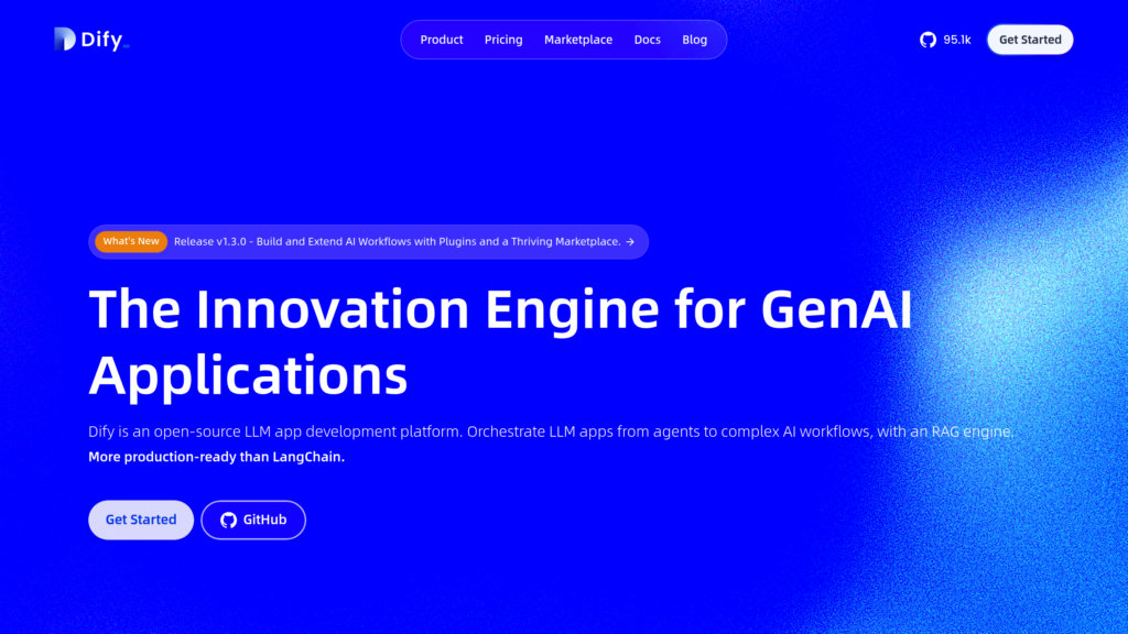 Dify AI preview