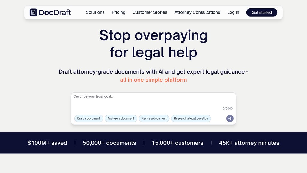 DocDraft preview