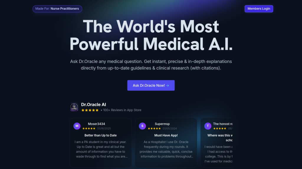 Dr.Oracle preview