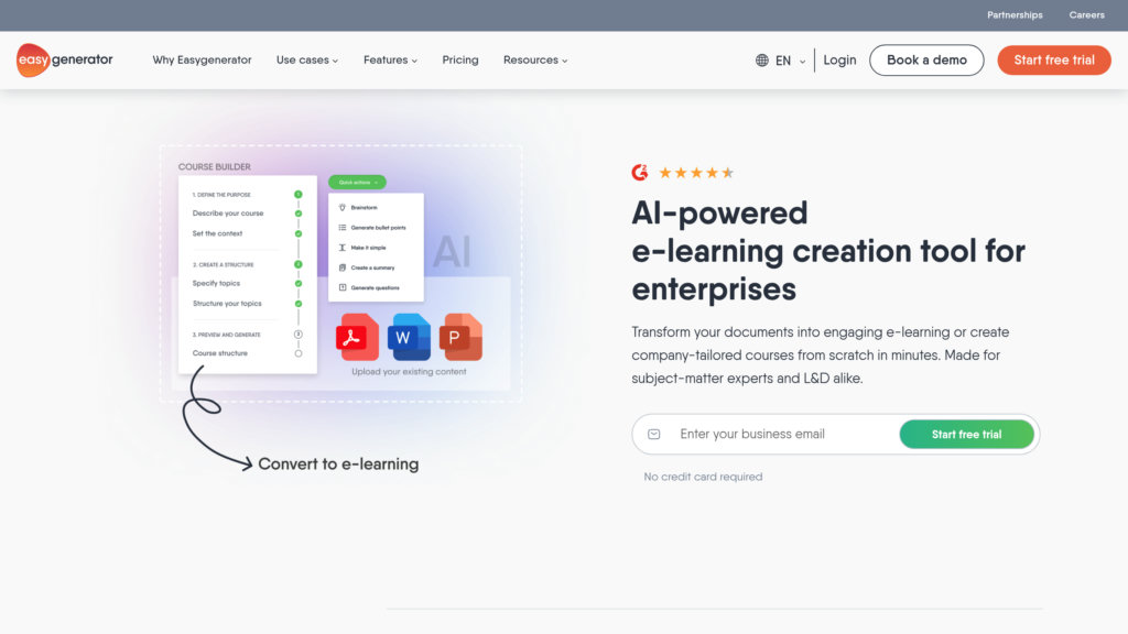 Easygenerator preview