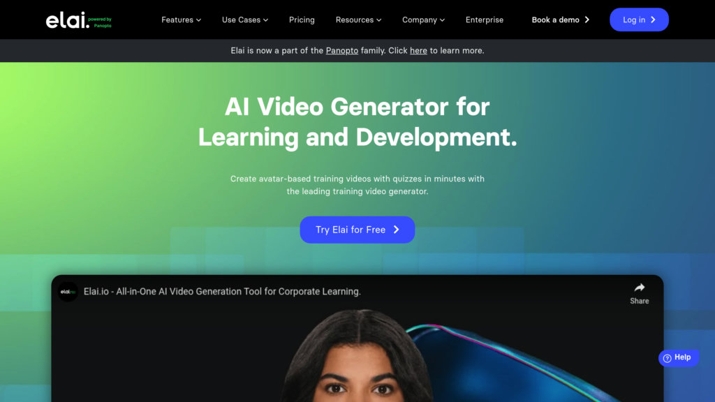 Elai.io preview