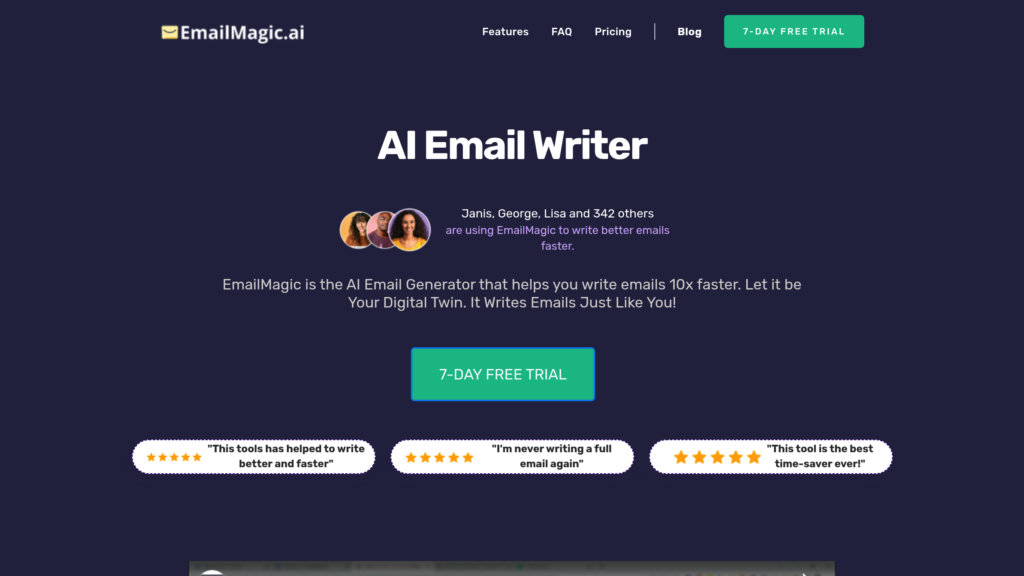 EmailMagic AI preview