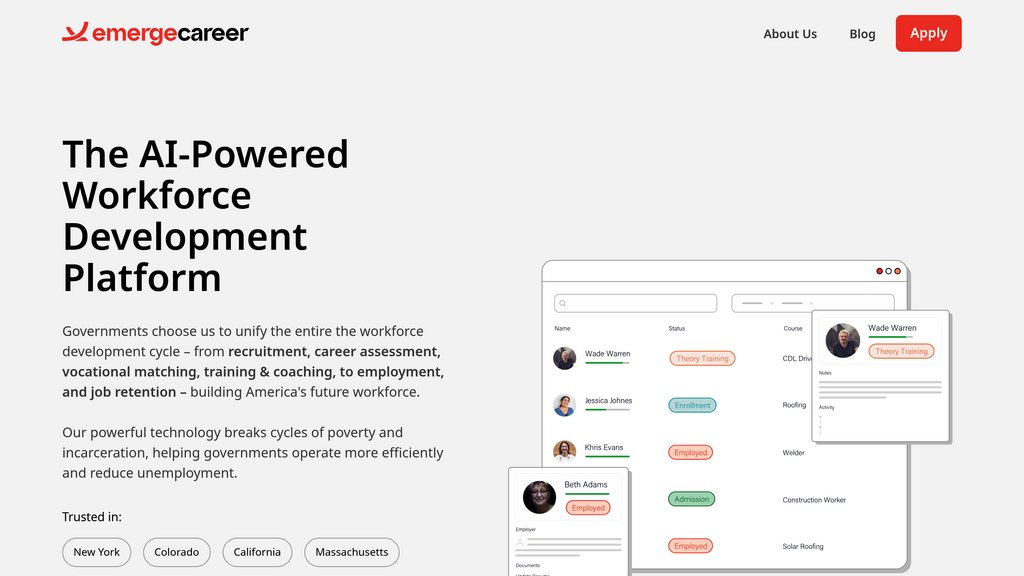 Emerge Career preview