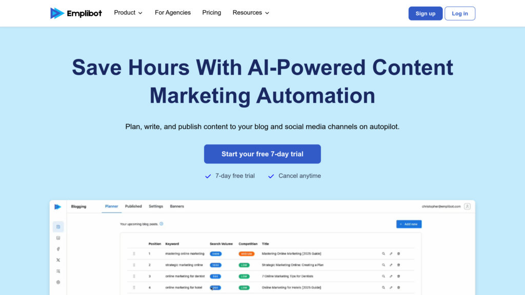Emplibot preview