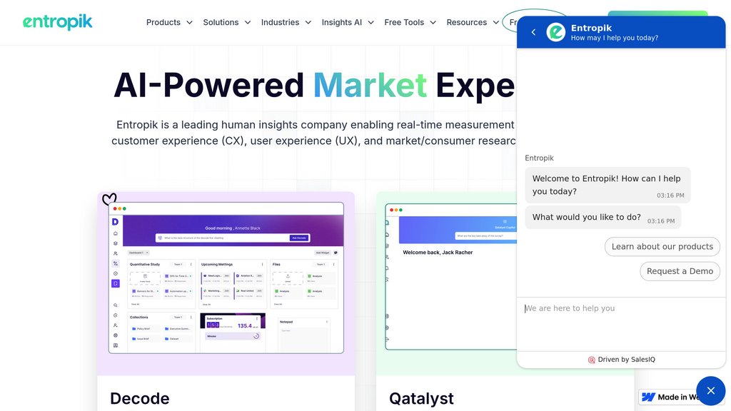 Entropik preview