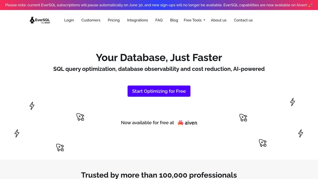 EverSQL preview