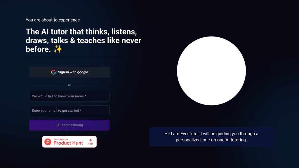 EverTutor Live preview