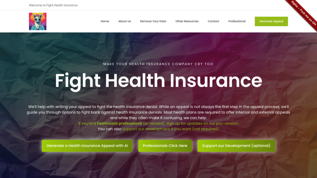 Fight Health Insurance preview