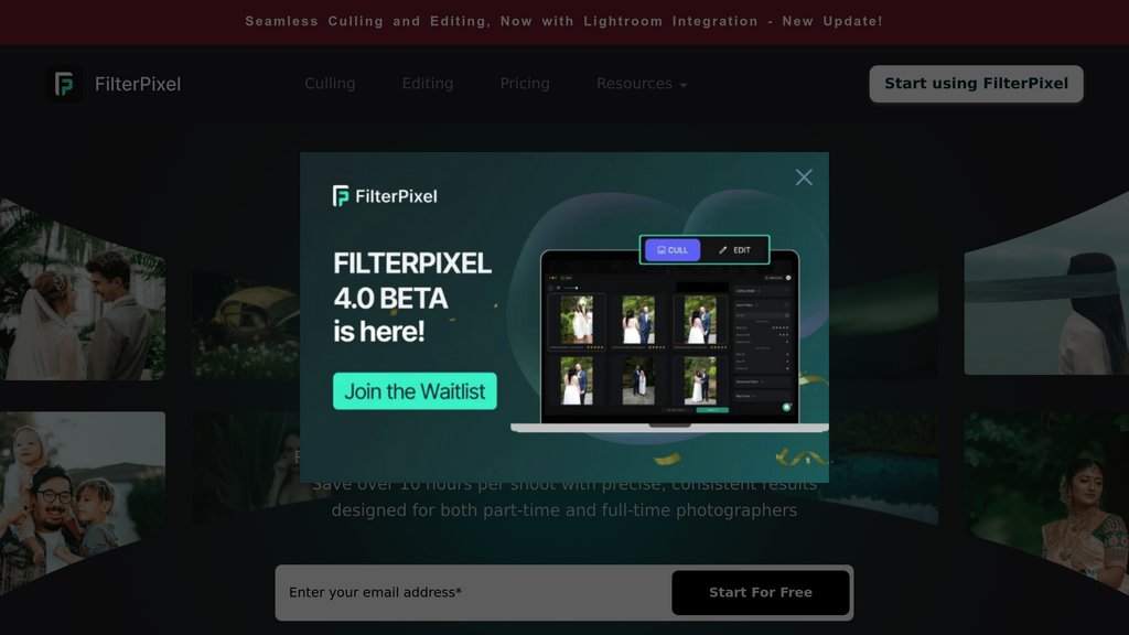 FilterPixel preview
