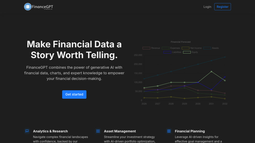 FinanceGPT preview