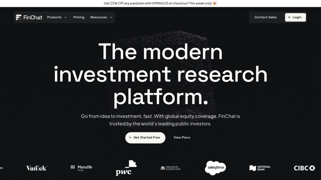 FinChat.io preview