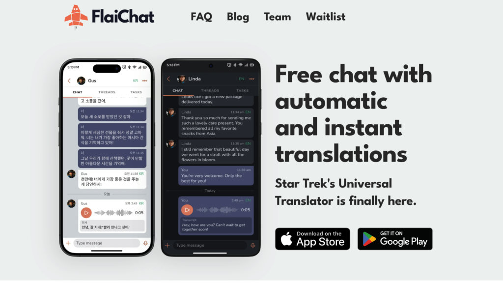FlaiChat preview