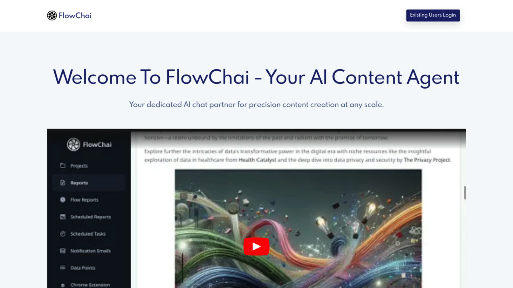 FlowChai preview