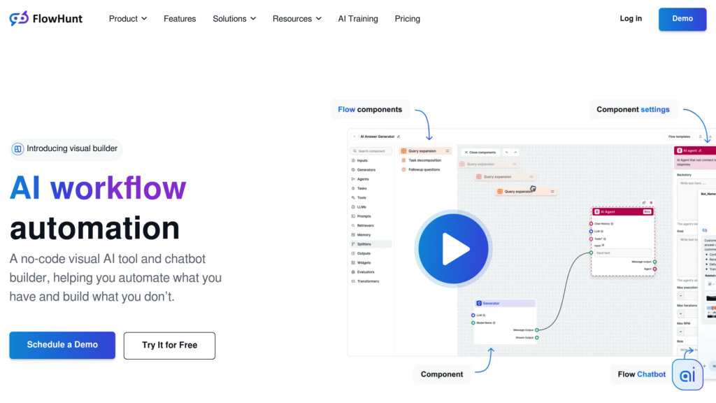 FlowHunt preview