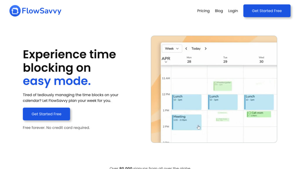 FlowSavvy preview