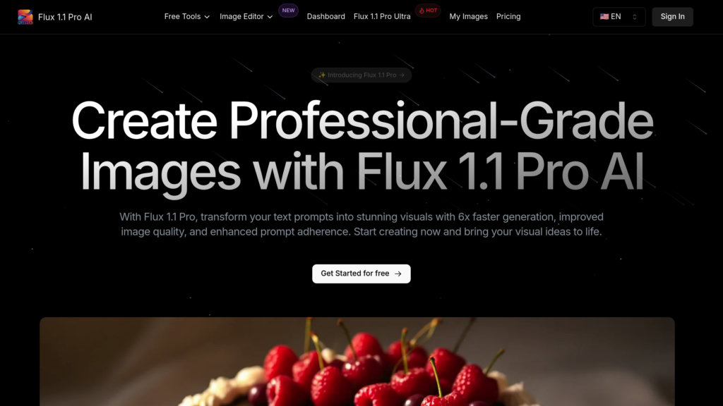 Flux 1.1 Pro preview