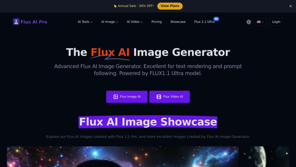 Flux AI Pro preview