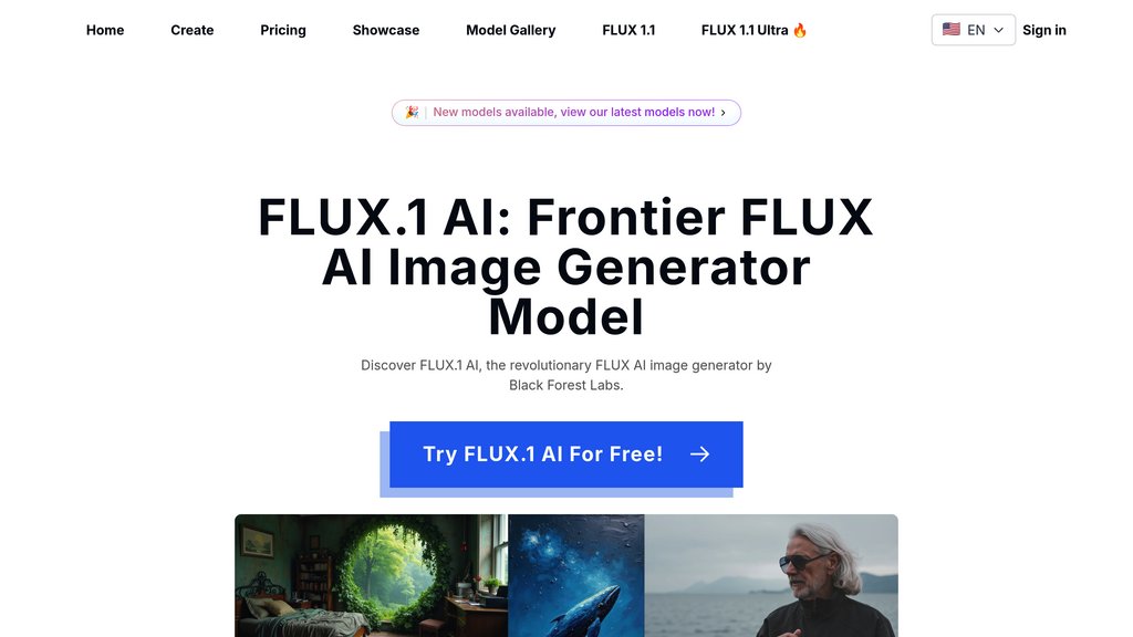 FLUX.1 AI preview