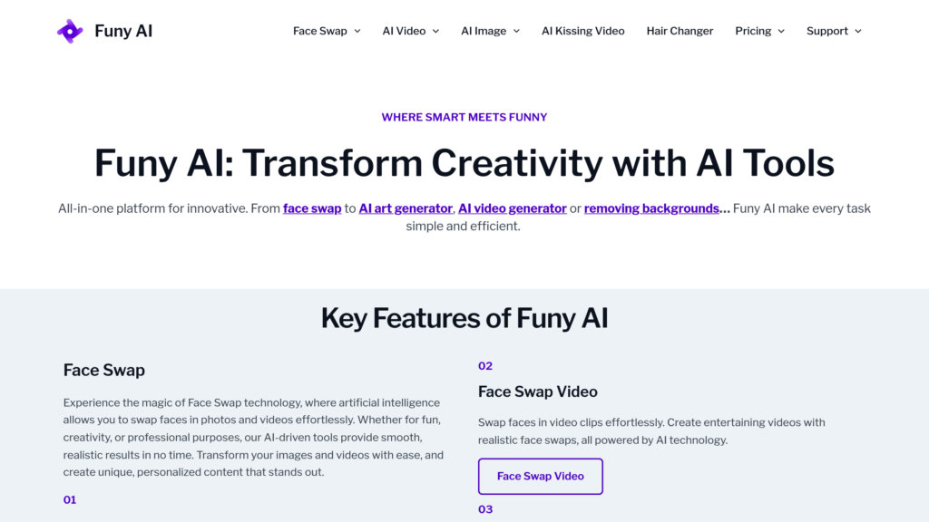 Funy AI preview