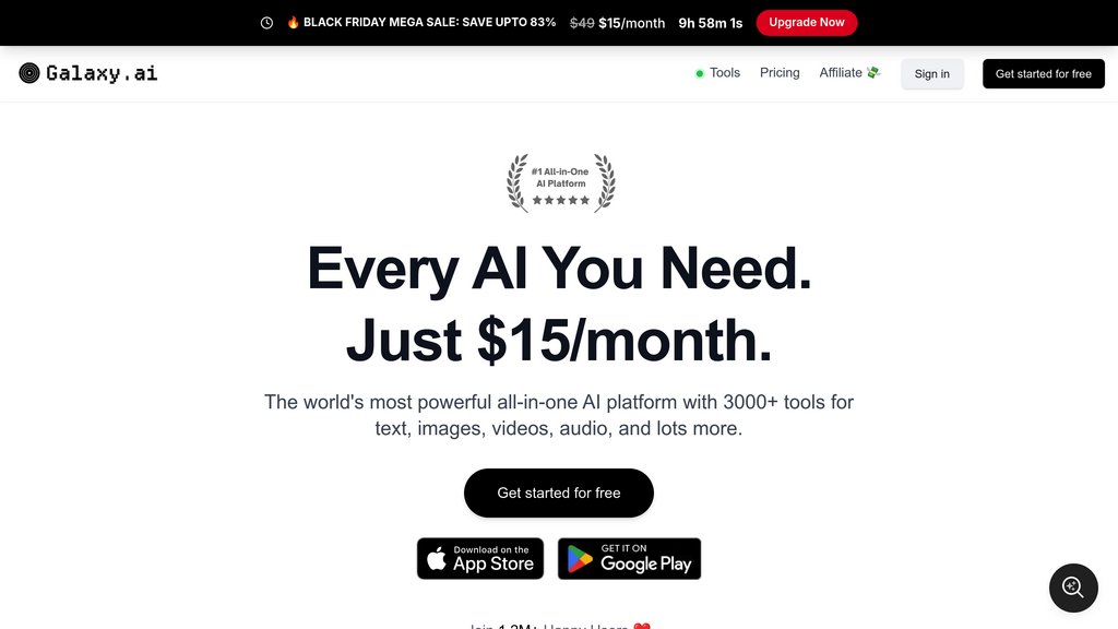 Galaxy.ai preview