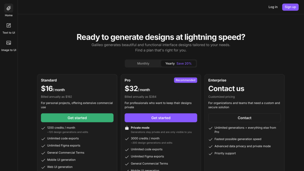 Galileo AI preview