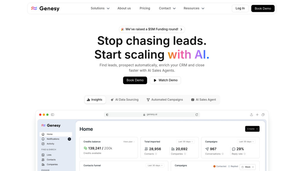 Genesy AI preview