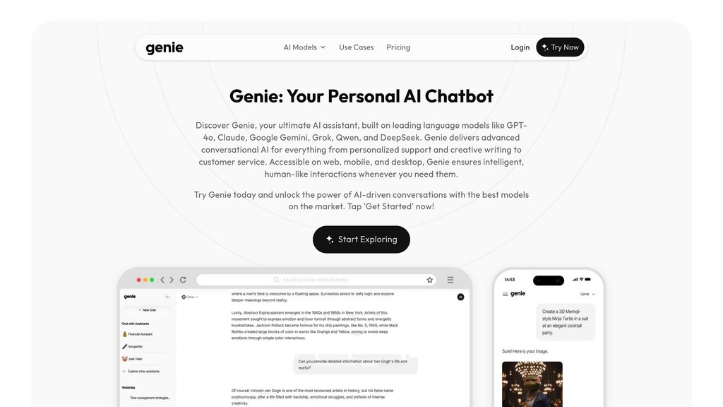 Genie AI preview