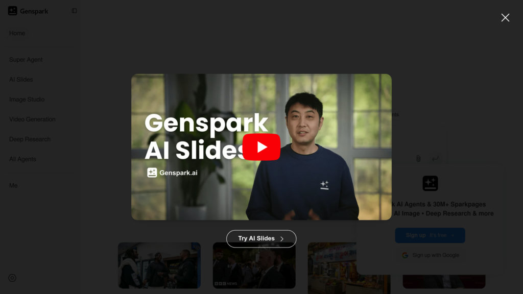 Genspark preview