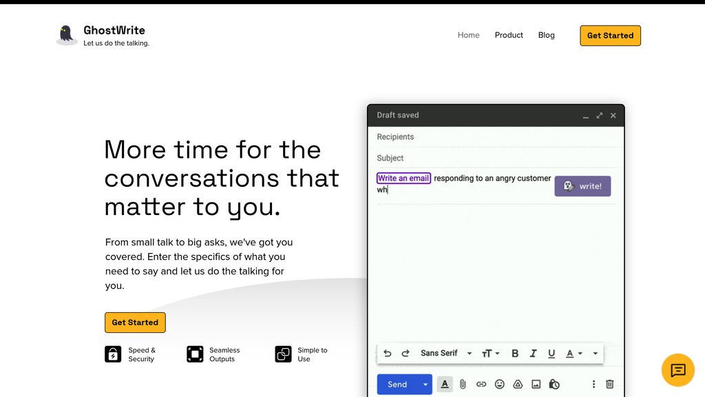 Ghostwrite preview