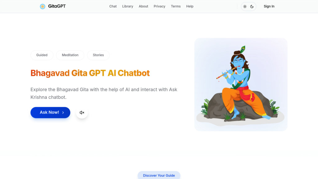 GitaGPT preview