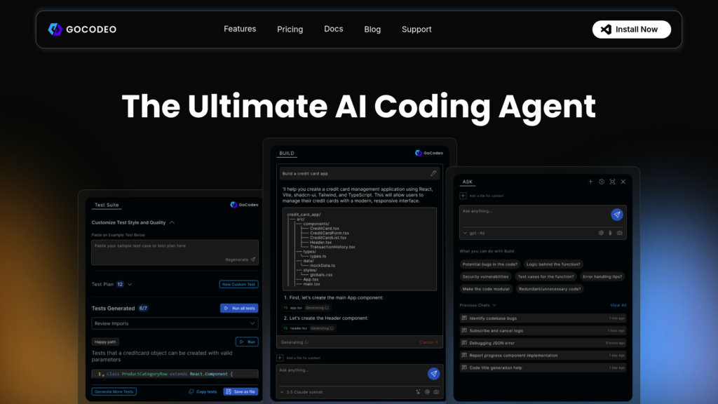 GoCodeo preview