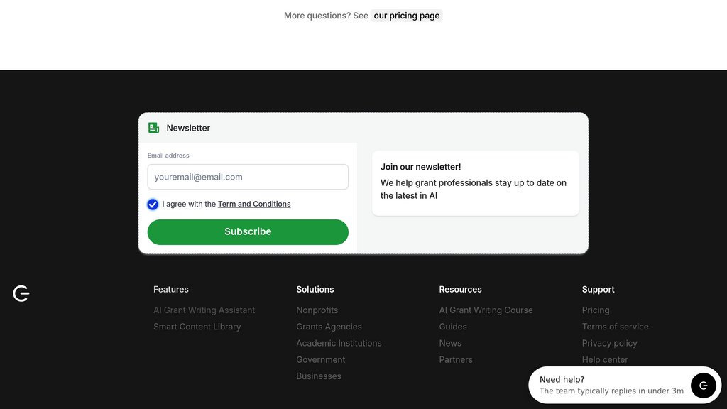 Grantable preview