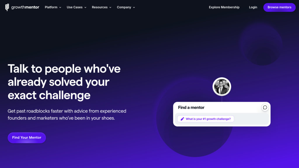 GrowthMentor preview