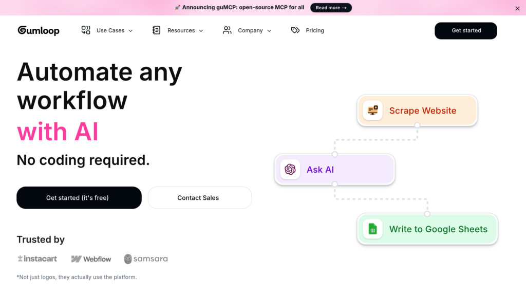 Gumloop preview