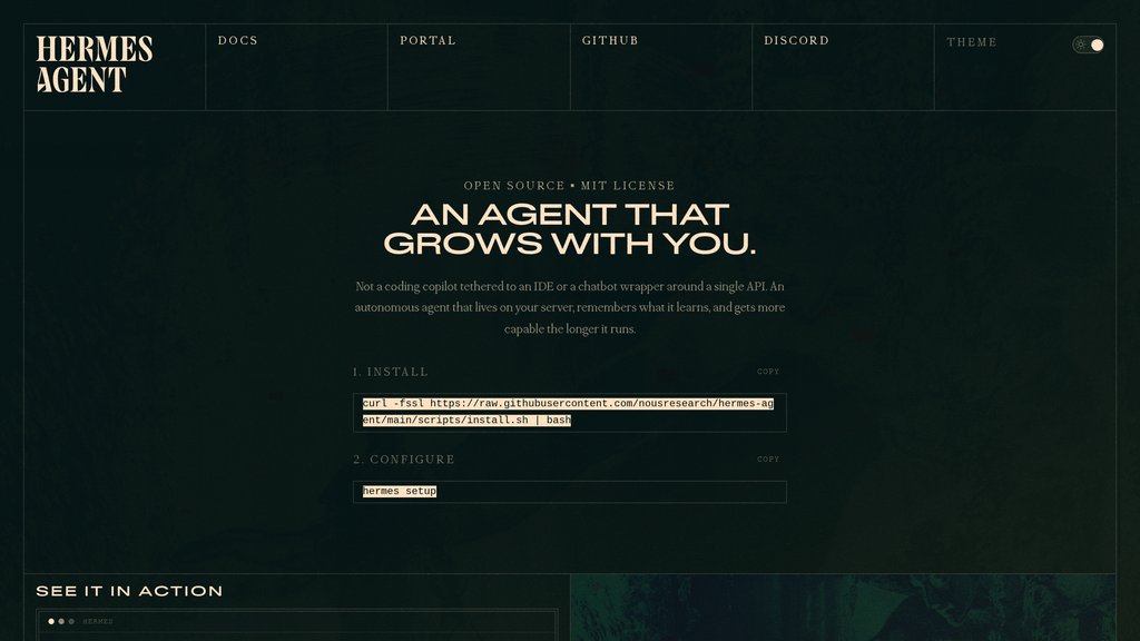 Hermes Agent preview