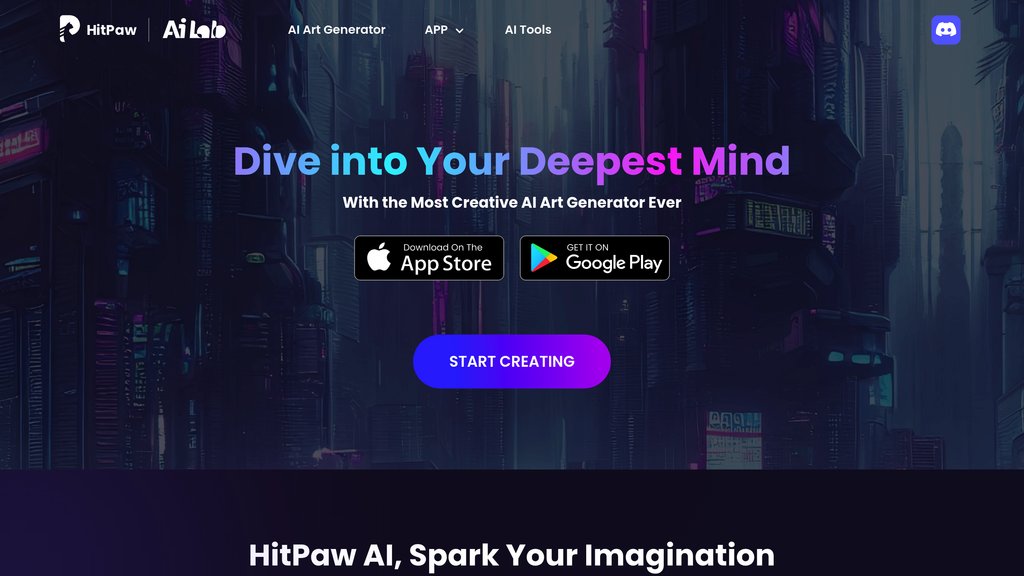 HitPaw AI preview